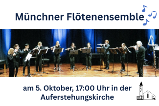 Flötenensemble auf der Bühne
