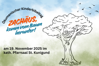 Zachäus sitzt auf einem Baum